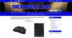 Desktop Screenshot of bestdealsdj.com